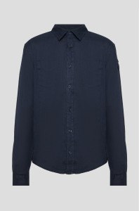 Blauer Рубашка